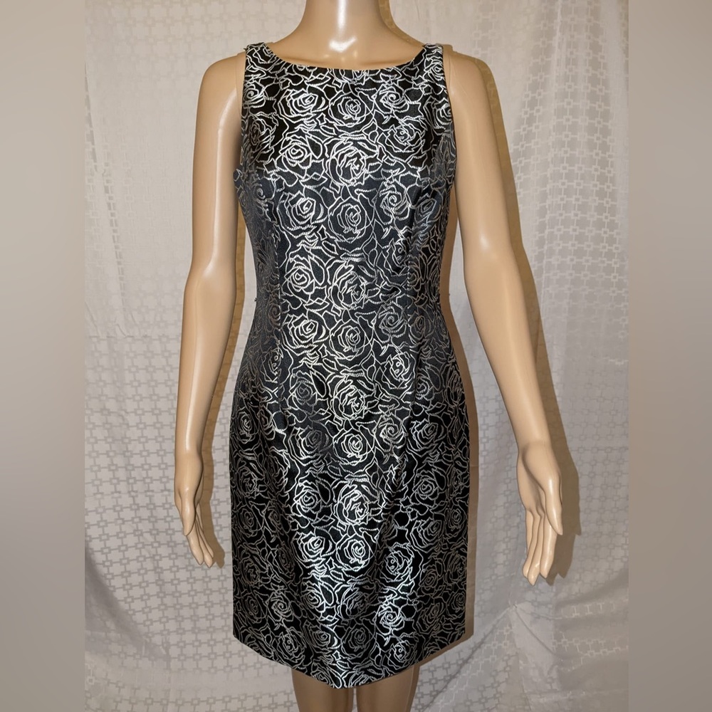 Black & Silver Cocktail dress